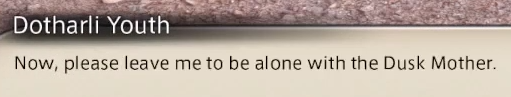 final fantasy 14 text box reading 